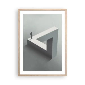 Affiche dans un chêne clair - Poster - Mais c'est possible - 50x70 cm