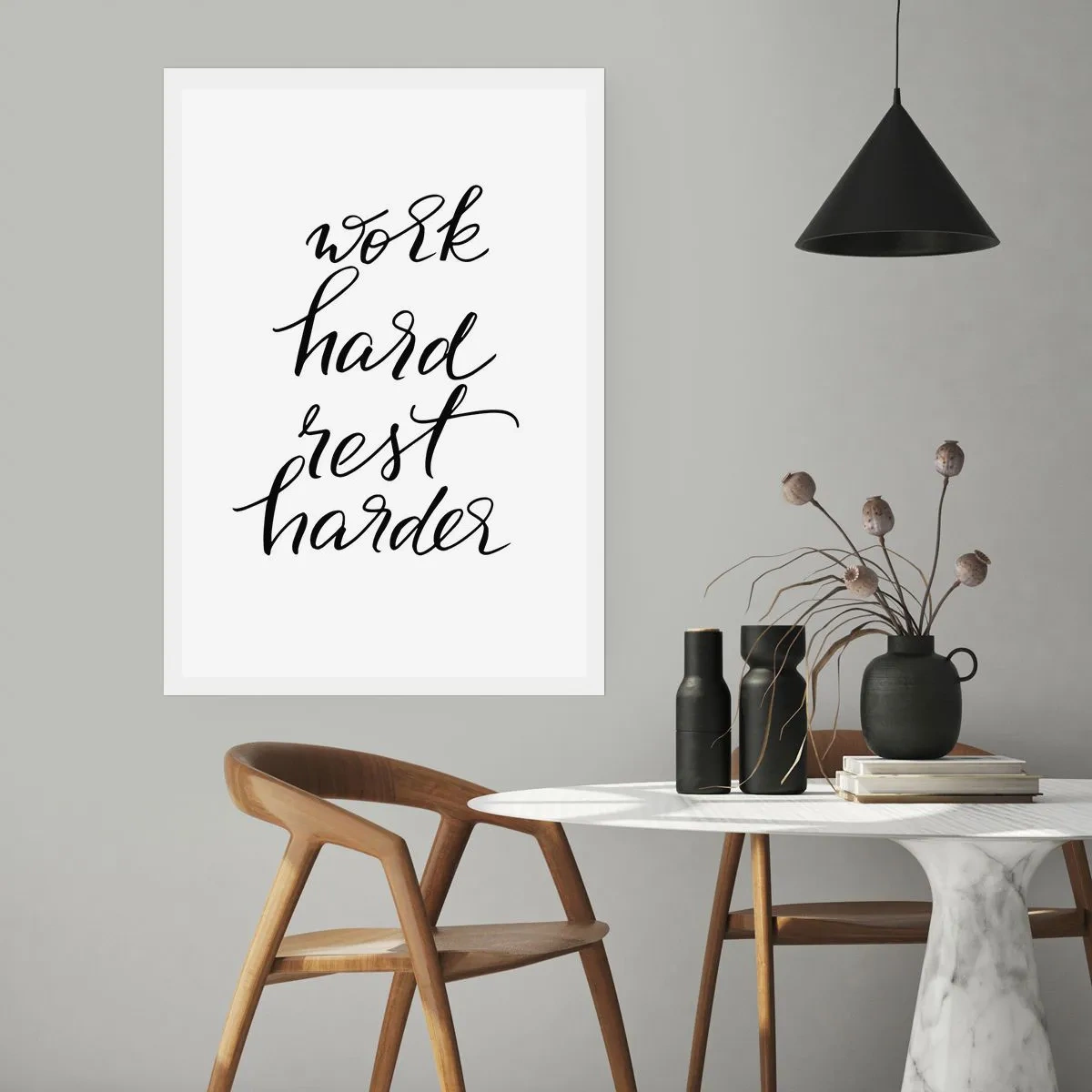 Affiche - Poster - Équilibre de vie - 70x100 cm