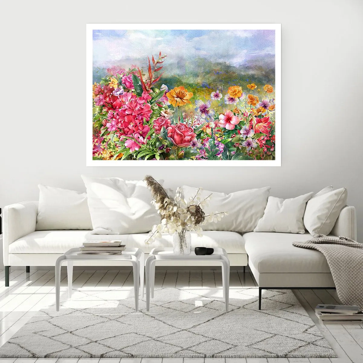 Affiche - Poster - Un jardin devenu fou - 70x50 cm