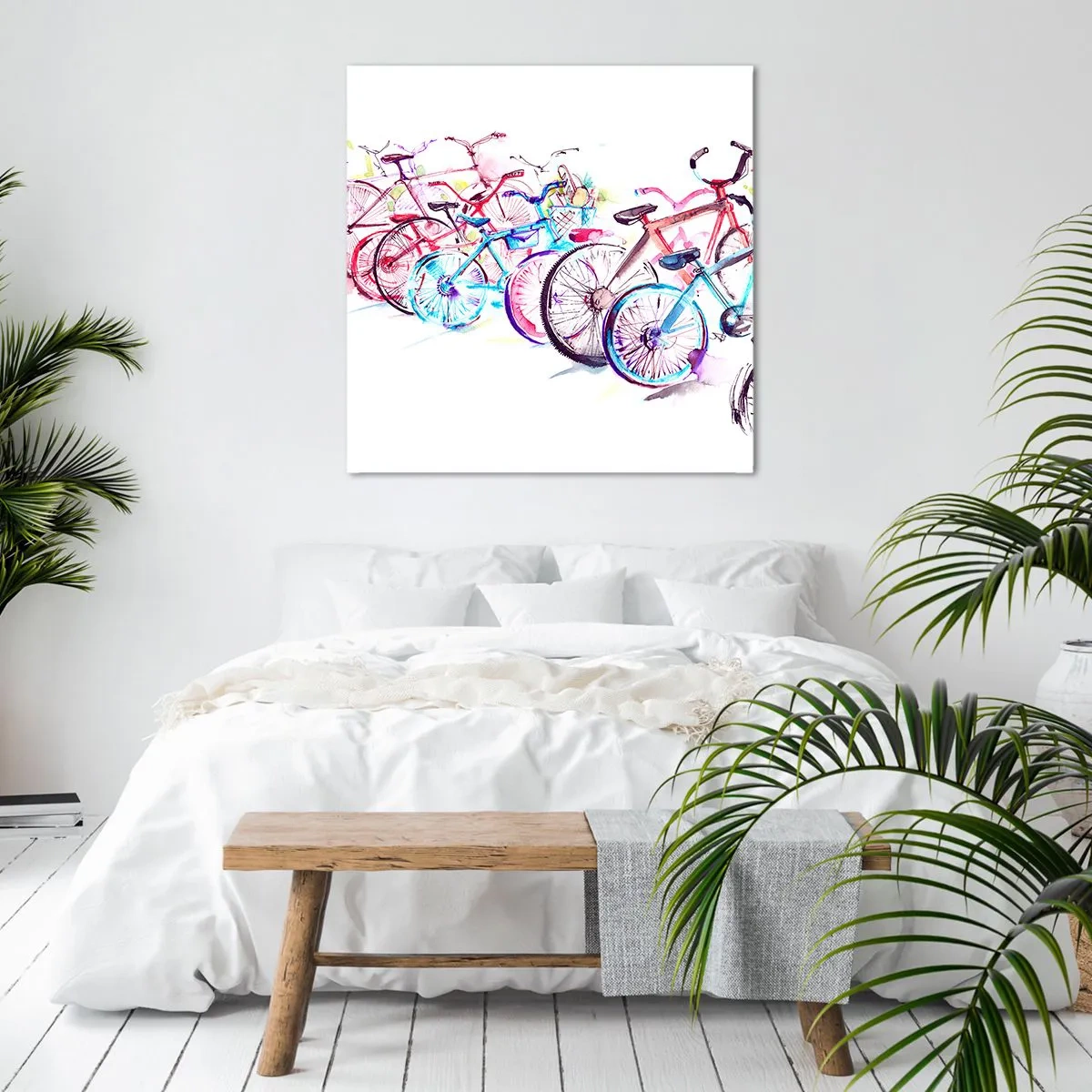 Impression sur toile - Image sur toile - Congrès du club Antymoto - 30x30 cm