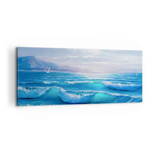 Impression sur toile - Image sur toile - Il apporte un soulagement - 100x40 cm