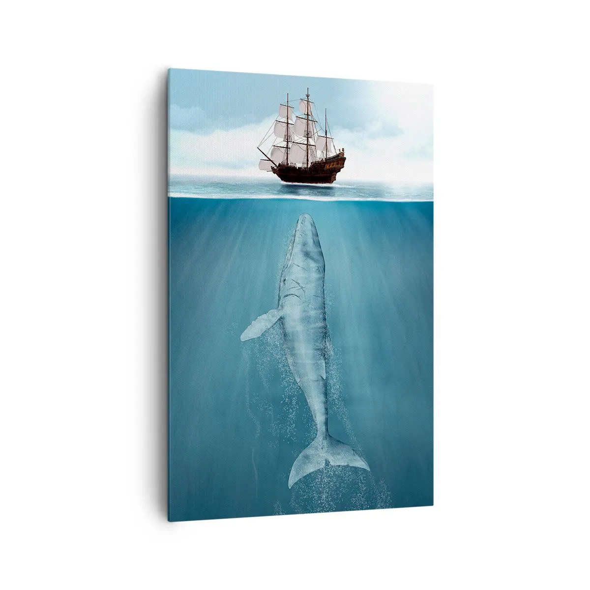 Impression sur toile - Image sur toile - Il vaut mieux ne pas savoir - 80x120 cm
