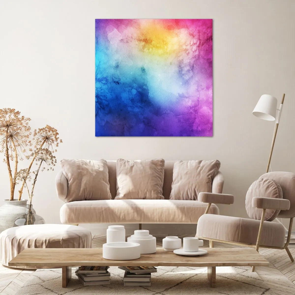 Impression sur toile - Image sur toile - Presque au septième ciel - 60x60 cm