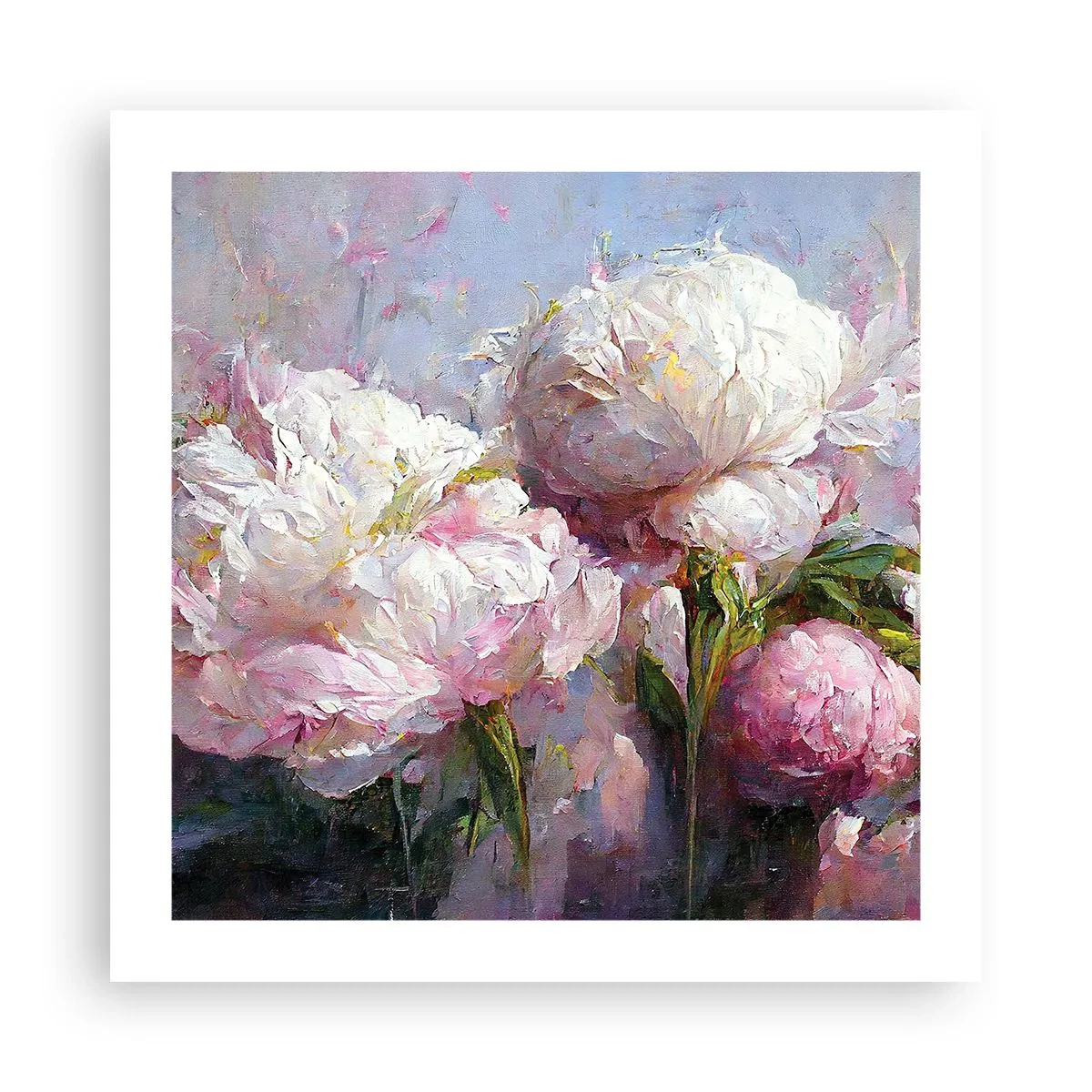 Affiche - Poster - Un bouquet plein de vie - 50x50 cm