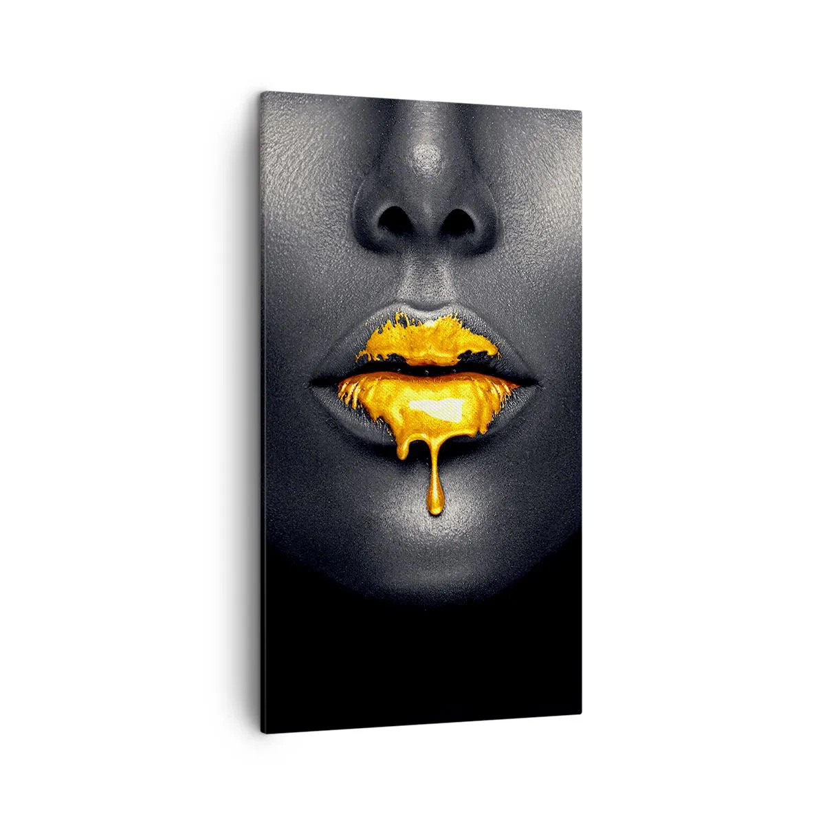 Impression sur toile - Image sur toile - Bouche d'or - 45x80 cm