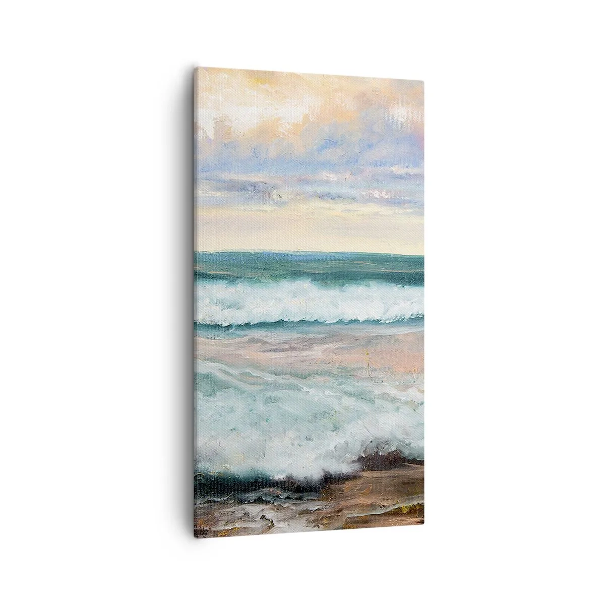 Impression sur toile - Image sur toile - Ici tu adouciras ton âme - 55x100 cm