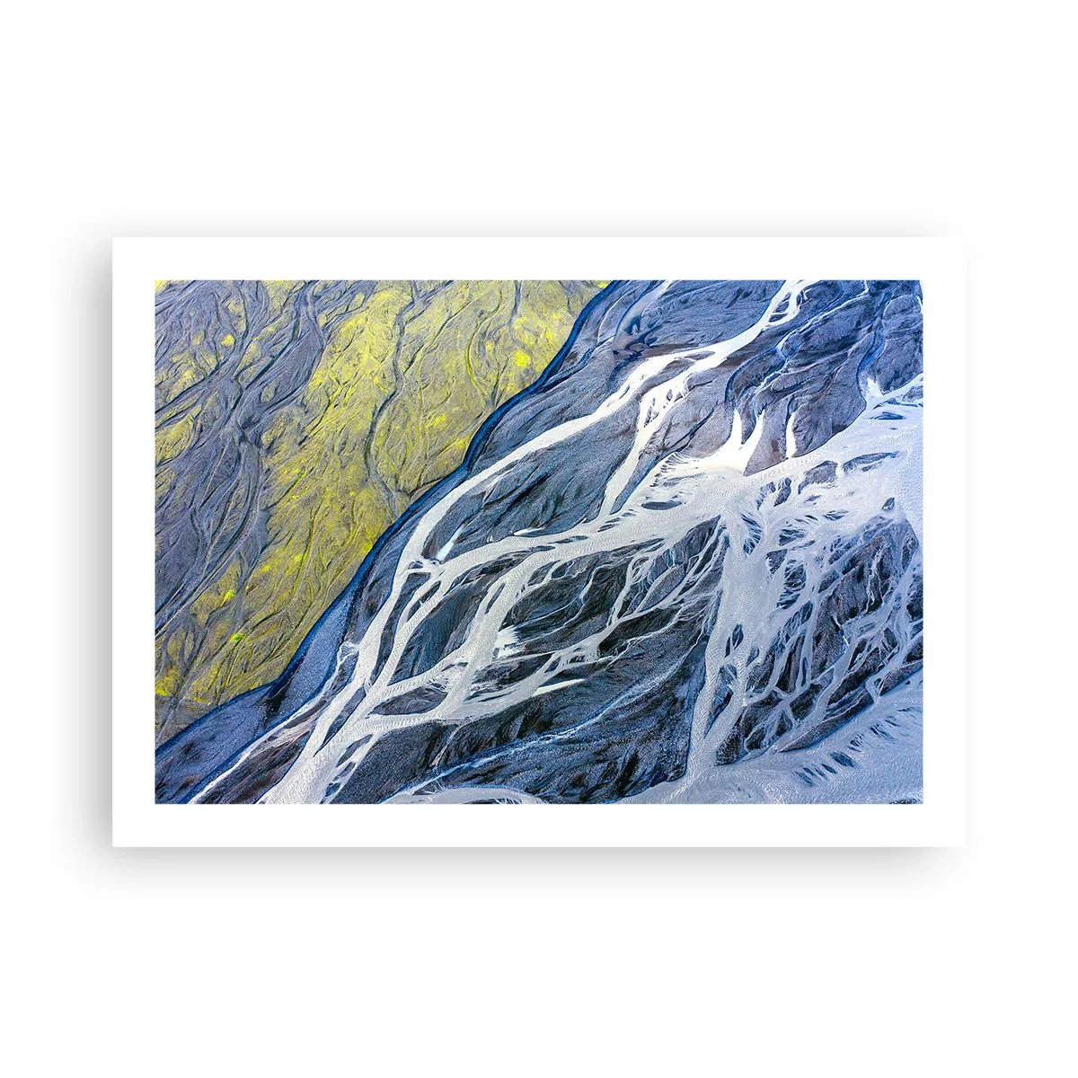 Affiche - Poster - Peintures rupestres de la nature - 70x50 cm