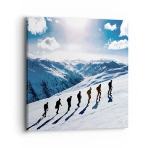 Impression sur toile - Image sur toile - L'équipe des conquérants - 40x40 cm