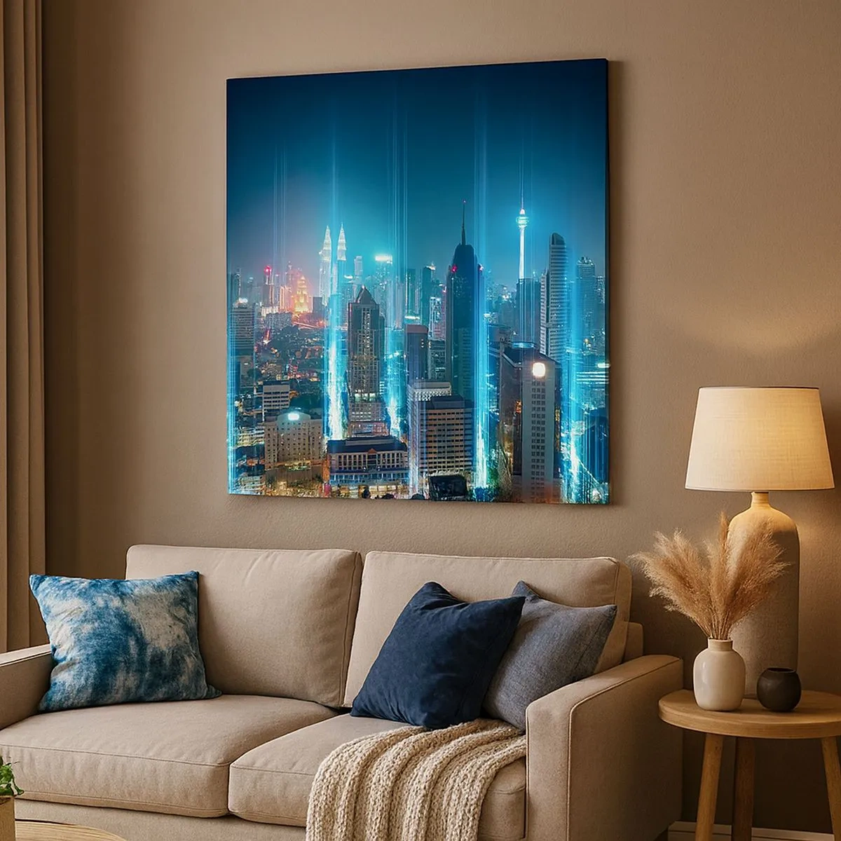 Impression sur toile - Image sur toile - À Berlin au paradis - 30x30 cm