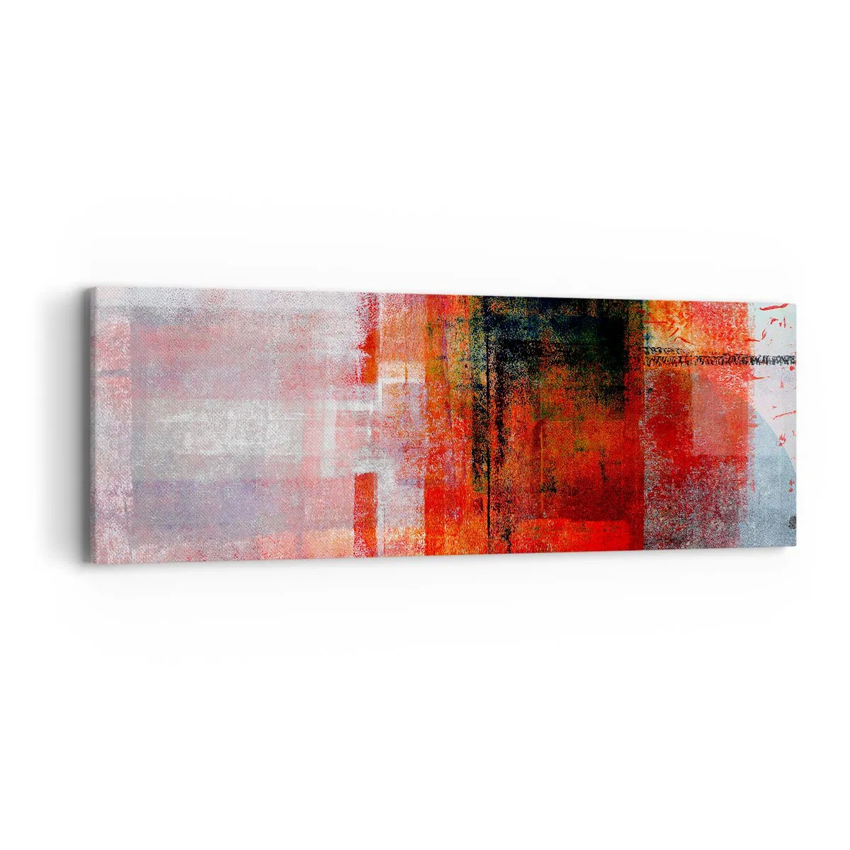Impression sur toile - Image sur toile - Composition embrasée - 90x30 cm