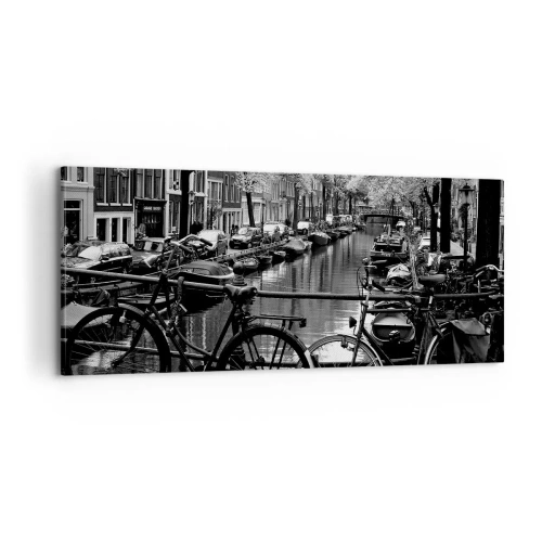 Impression sur toile - Image sur toile - Une vue très hollandaise - 100x40 cm