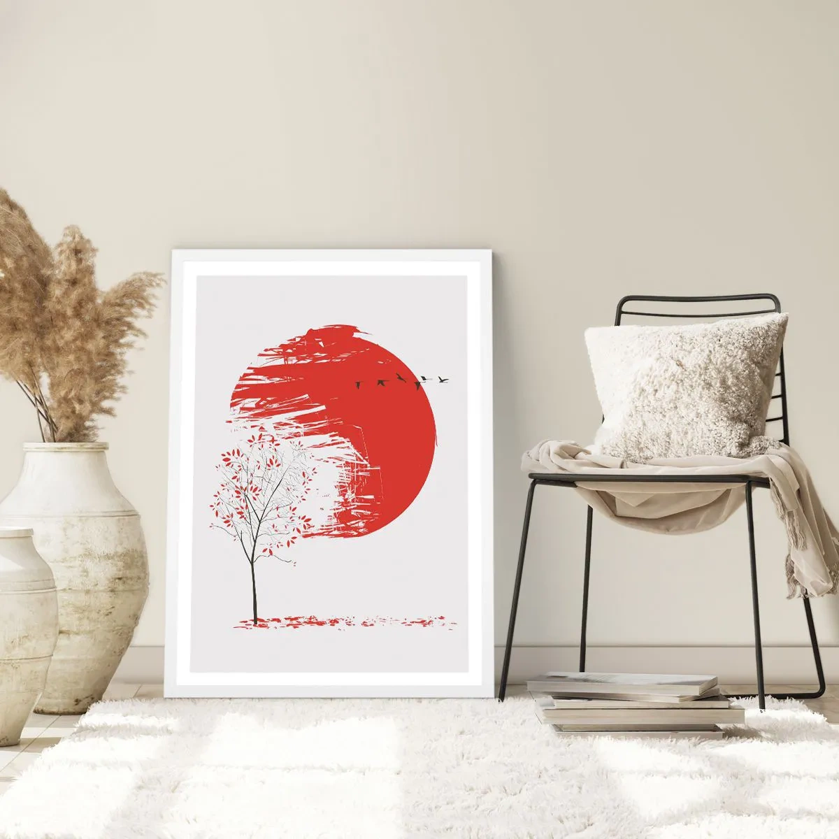 Affiche dans un cadre blanc - Poster - Connaissez-vous ce pays ? - 30x40 cm