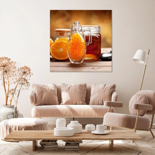 Impression sur toile - Image sur toile - Saveurs et arômes ensoleillés - 40x40 cm