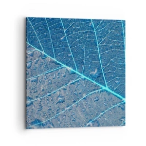 Impression sur toile - Image sur toile - La vie en bleu - 70x70 cm