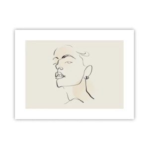 Affiche - Poster - Regard fier - 40x30 cm