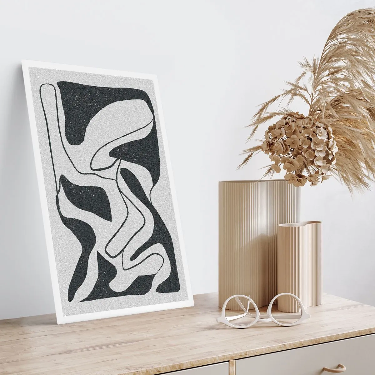 Affiche - Poster - Amusement de labyrinthe abstrait - 61x91 cm