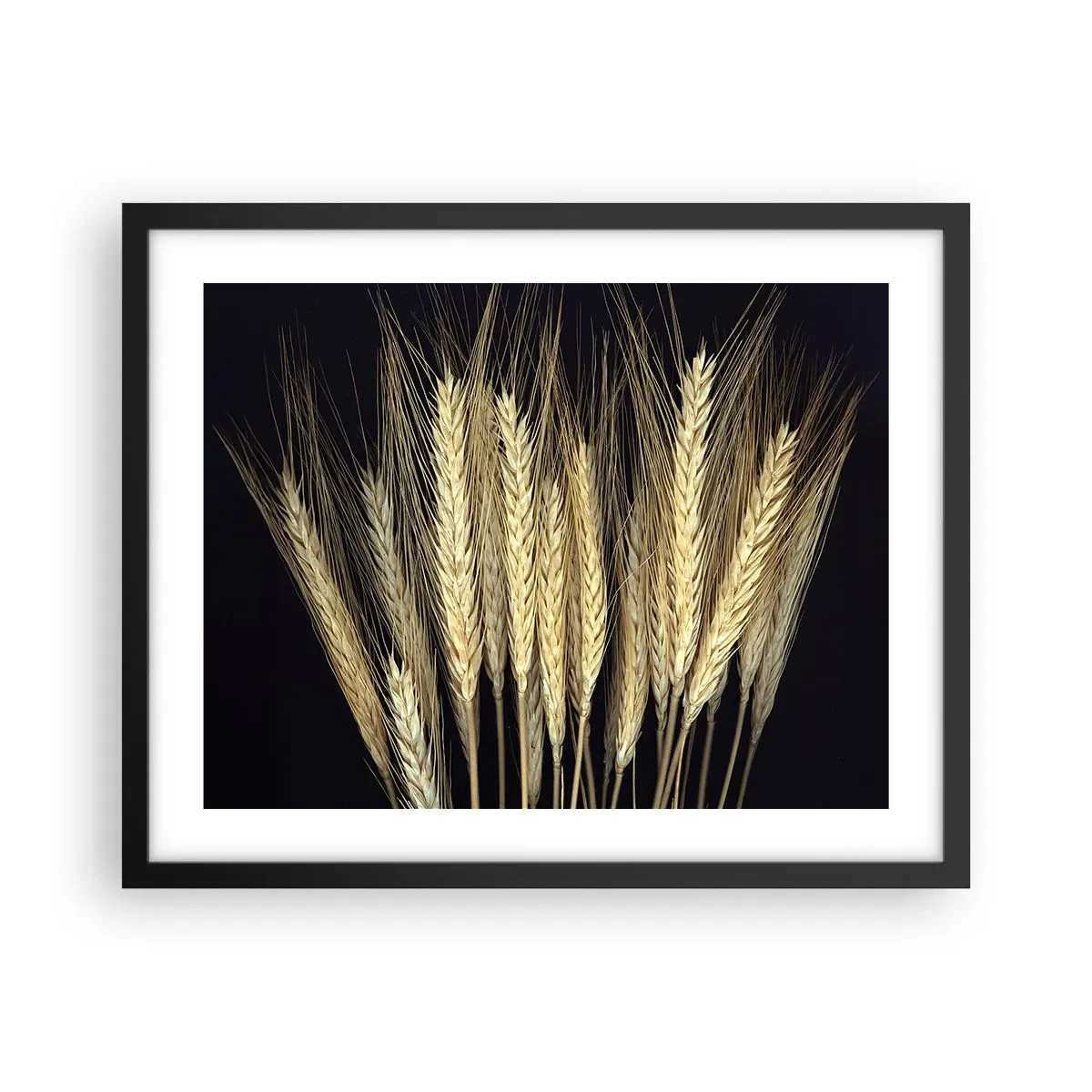 Affiche dans un cadre noir - Poster - Magie rustique - 50x40 cm