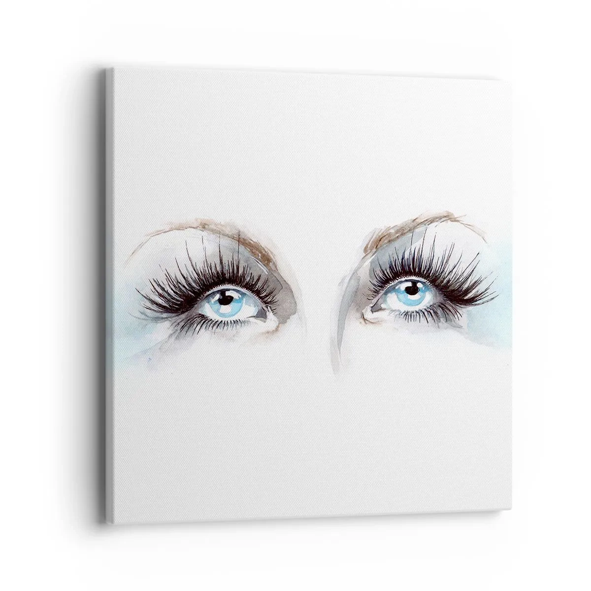 Impression sur toile - Image sur toile - Yeux d'ange? - 40x40 cm