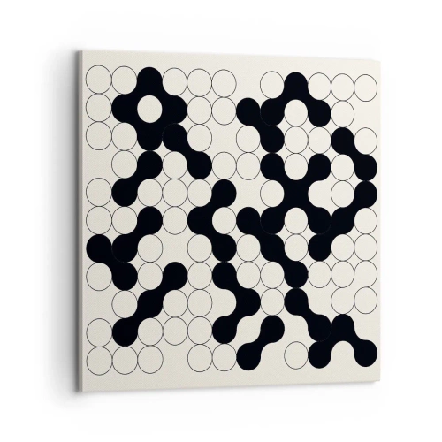 Impression sur toile - Image sur toile - Jeu chinois – variation - 60x60 cm