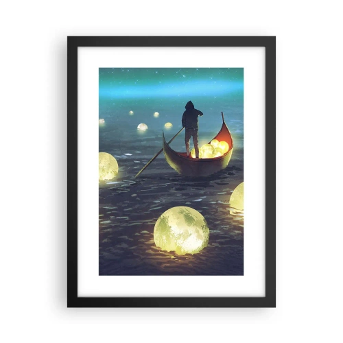 Affiche dans un cadre noir - Poster - Des choses dont les philosophes n'ont jamais rêvé - 30x40 cm