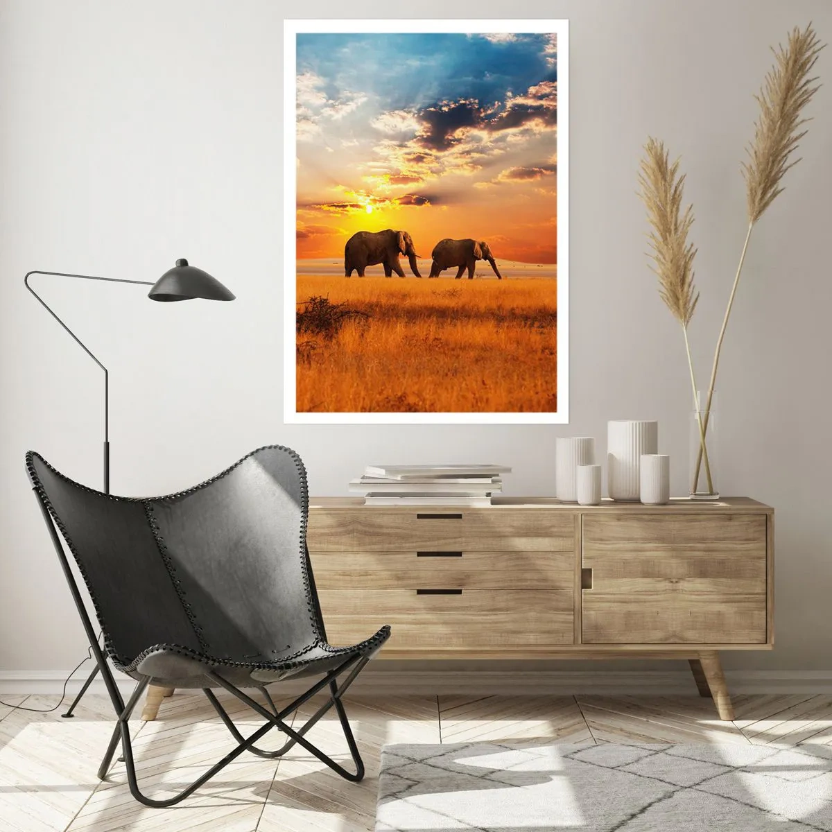 Affiche - Poster - Déambulation familliale - 40x50 cm