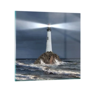 Impression sur verre - Image sur verre - I… i… ici ! - 70x70 cm