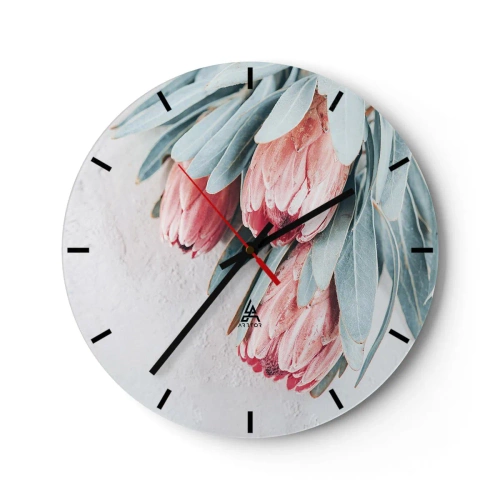 Horloge murale - Pendule murale - Honte de leur propre beauté - 40x40 cm