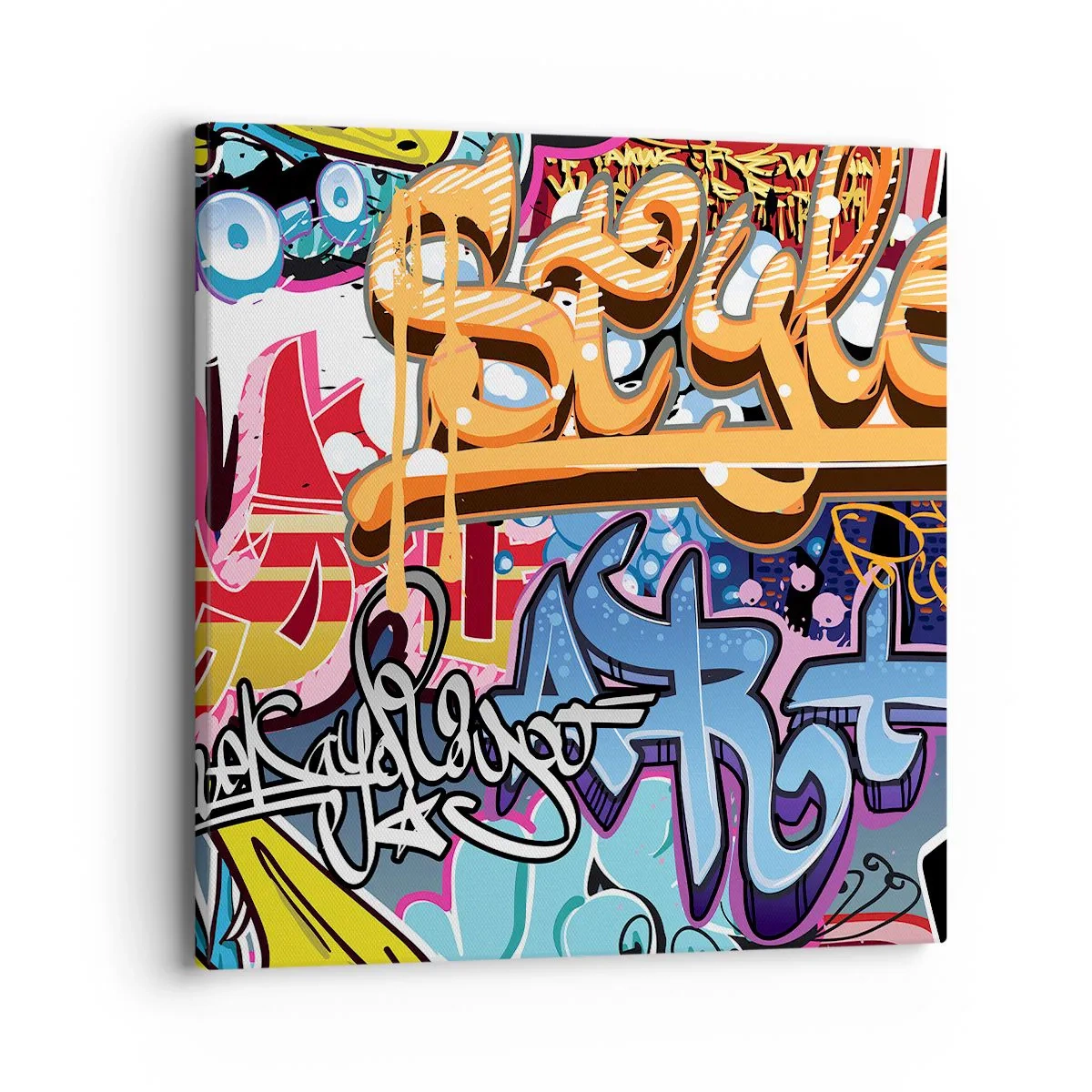 Impression sur toile - Image sur toile - Fresques, fresques, fresques… - 40x40 cm