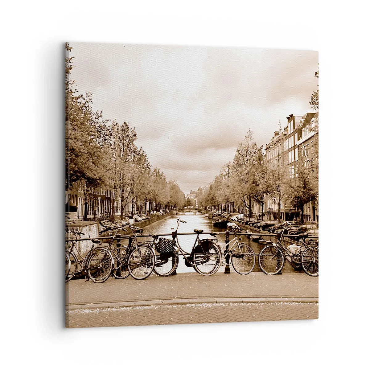 Impression sur toile - Image sur toile - Ambiance hollandaise - 50x50 cm