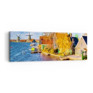 Impression sur toile - Image sur toile - C'est pareil depuis des lustres - 90x30 cm