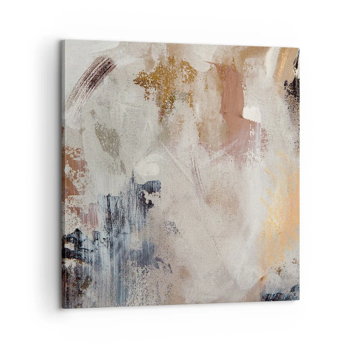 Impression sur toile - Image sur toile - Abstraction brumeuse - 60x60 cm
