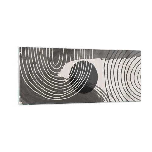 Impression sur verre - Image sur verre - L'ovale gagne - 100x40 cm