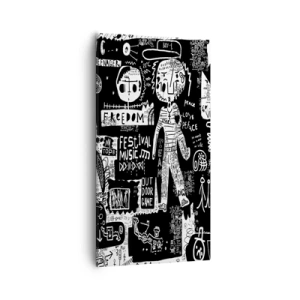 Impression sur toile - Image sur toile - Jeunesse spirituelle de loi et de joie - 55x100 cm