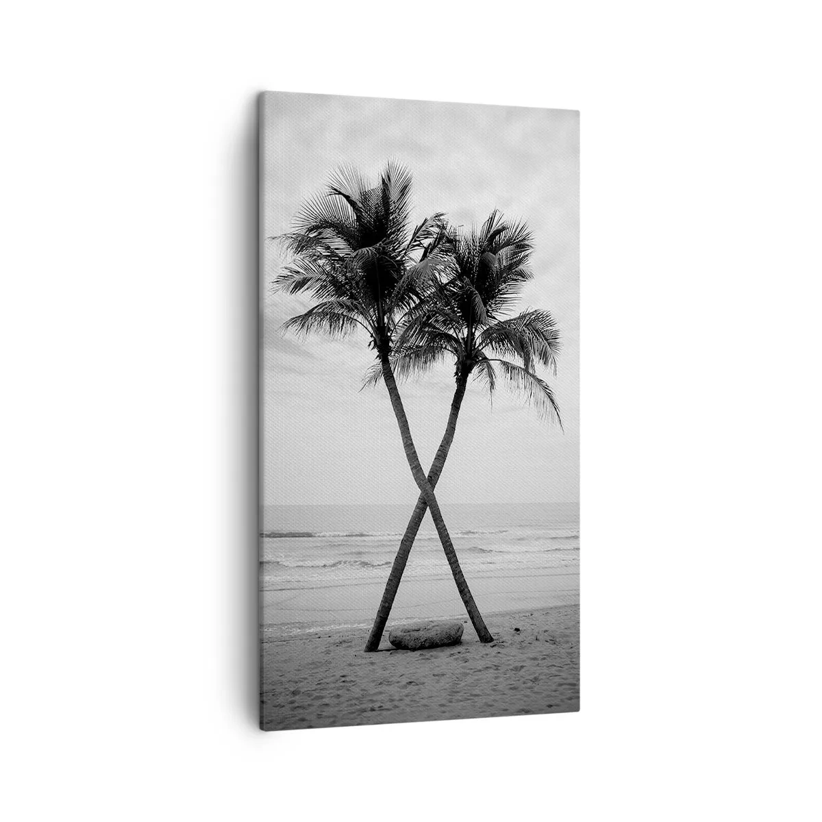 Impression sur toile - Image sur toile - Elle a senti une présence - 45x80 cm