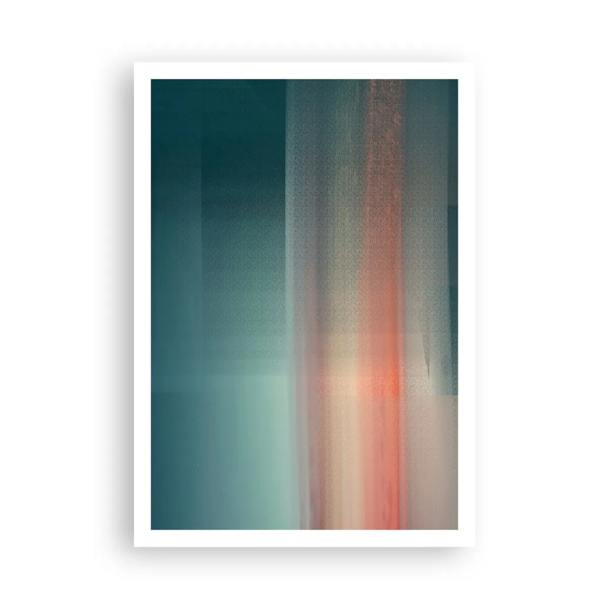 Affiche - Poster - Résumé : vagues de lumière - 70x100 cm