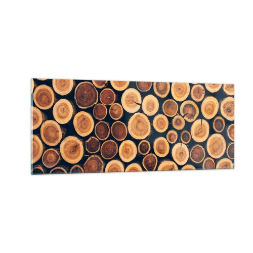 Impression sur verre - Image sur verre - Quel âge je semble avoir ? - 100x40 cm