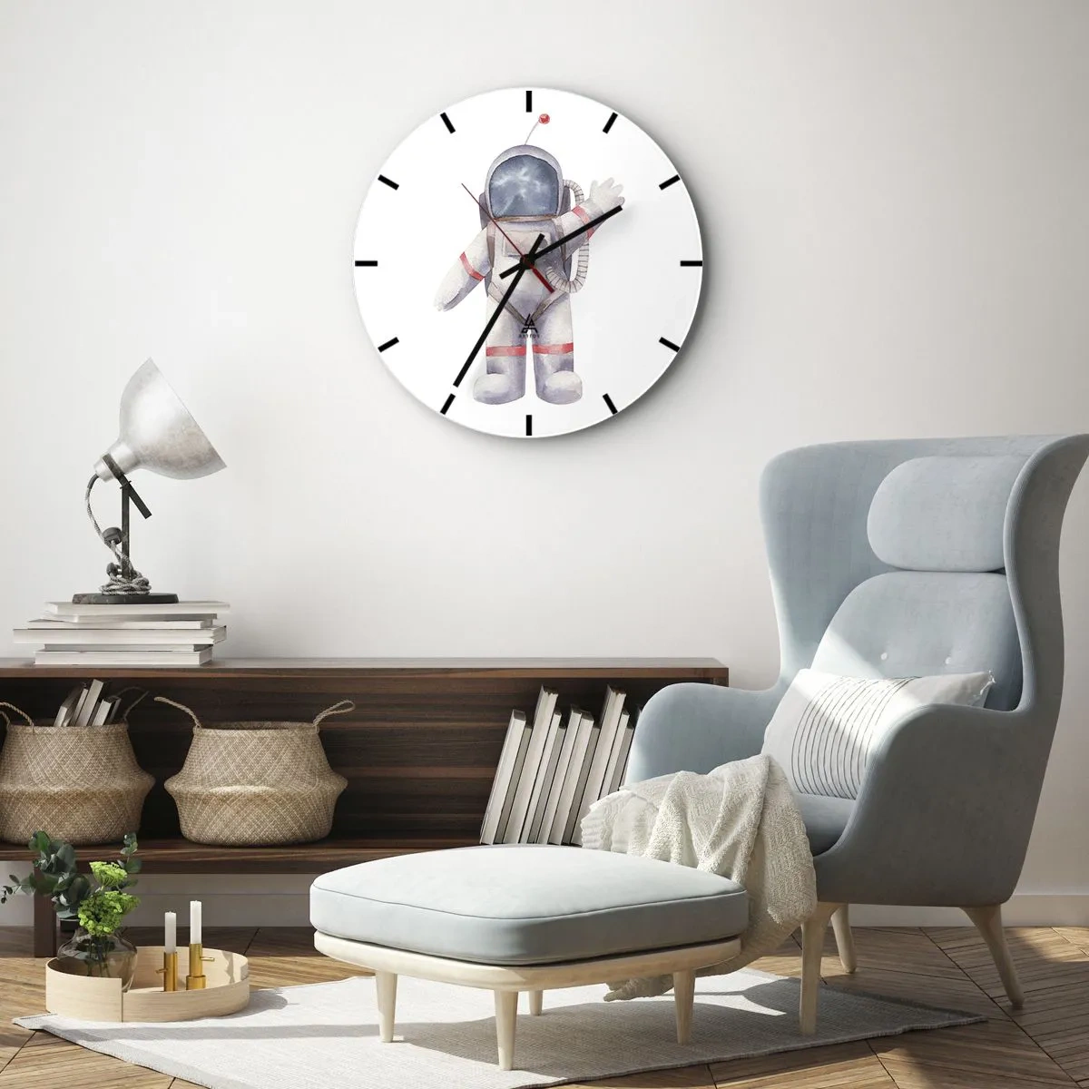 Horloge murale - Pendule murale - C'est tout pour le moment! - 30x30 cm