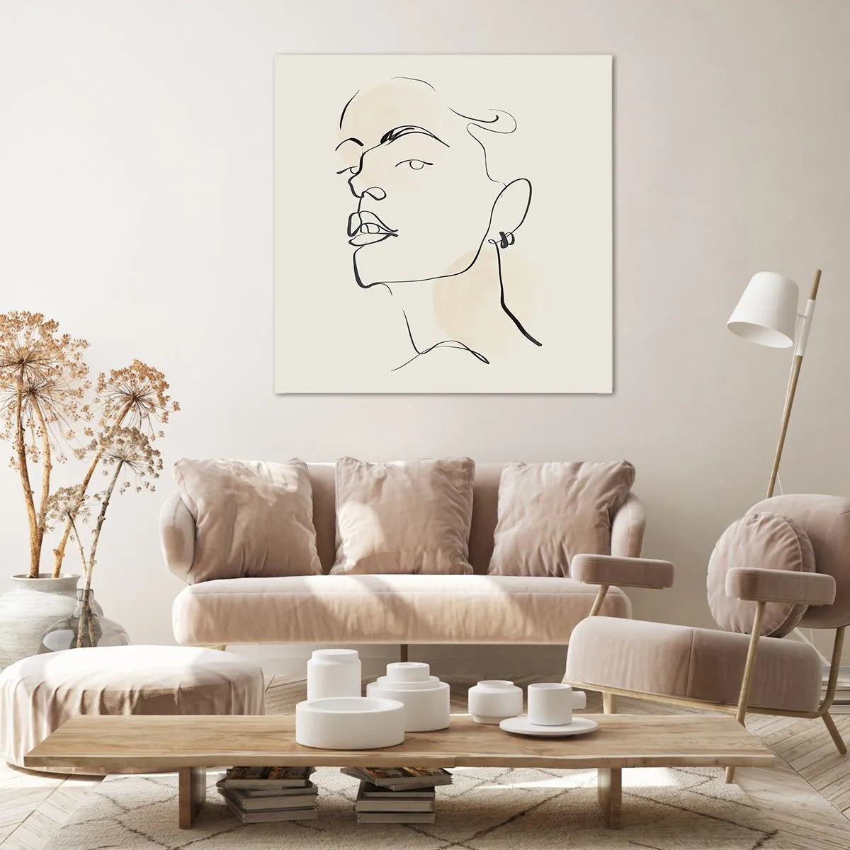 Impression sur toile - Image sur toile - Regard fier - 40x40 cm