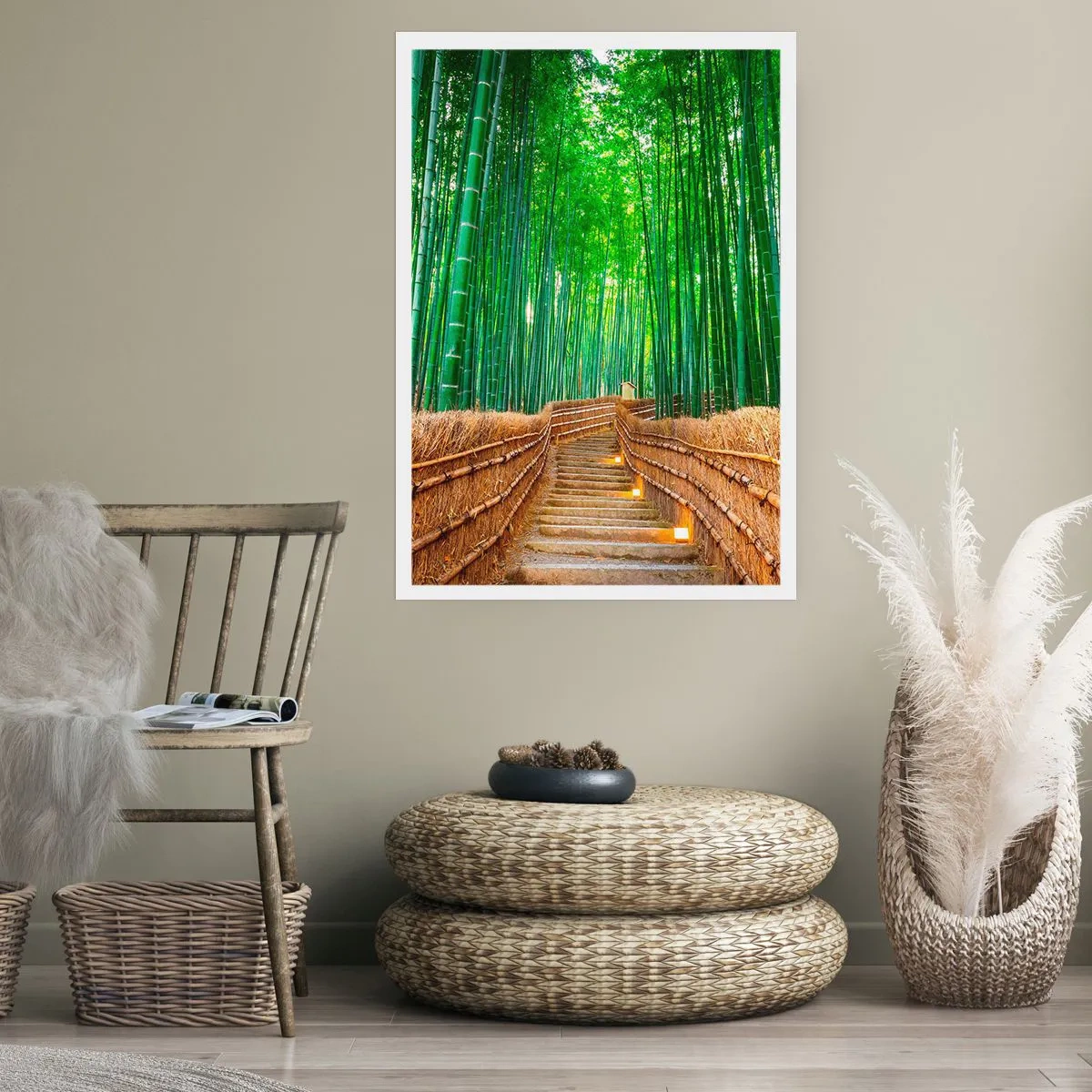 Affiche - Poster - L'essence de la nature asiatique - 70x100 cm