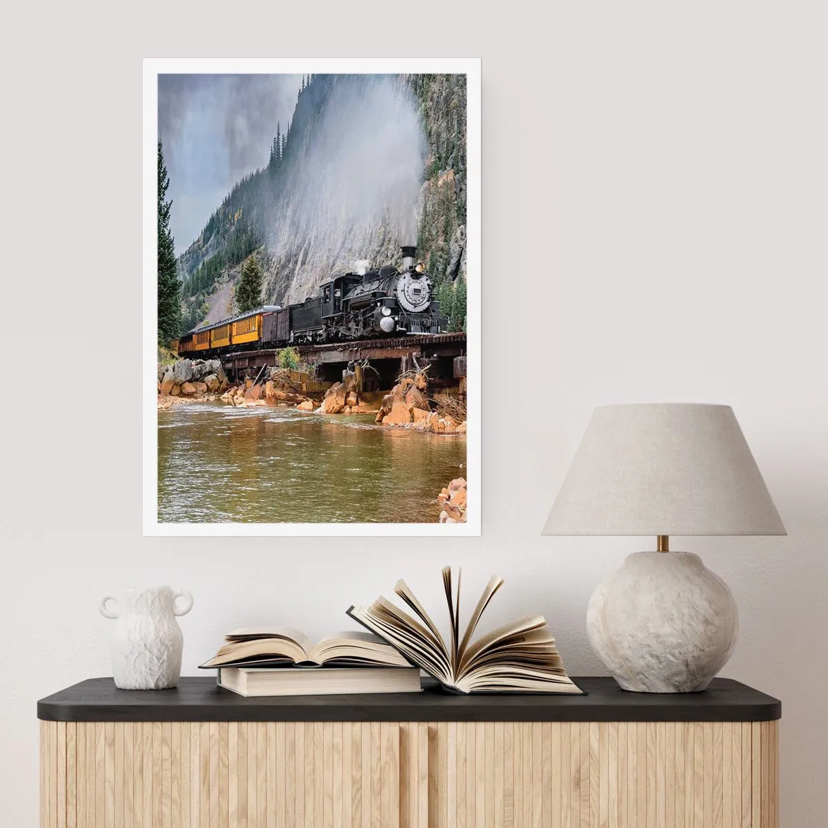 Affiche - Poster - Et lui jusqu'où? Jusqu'où? - 70x100 cm