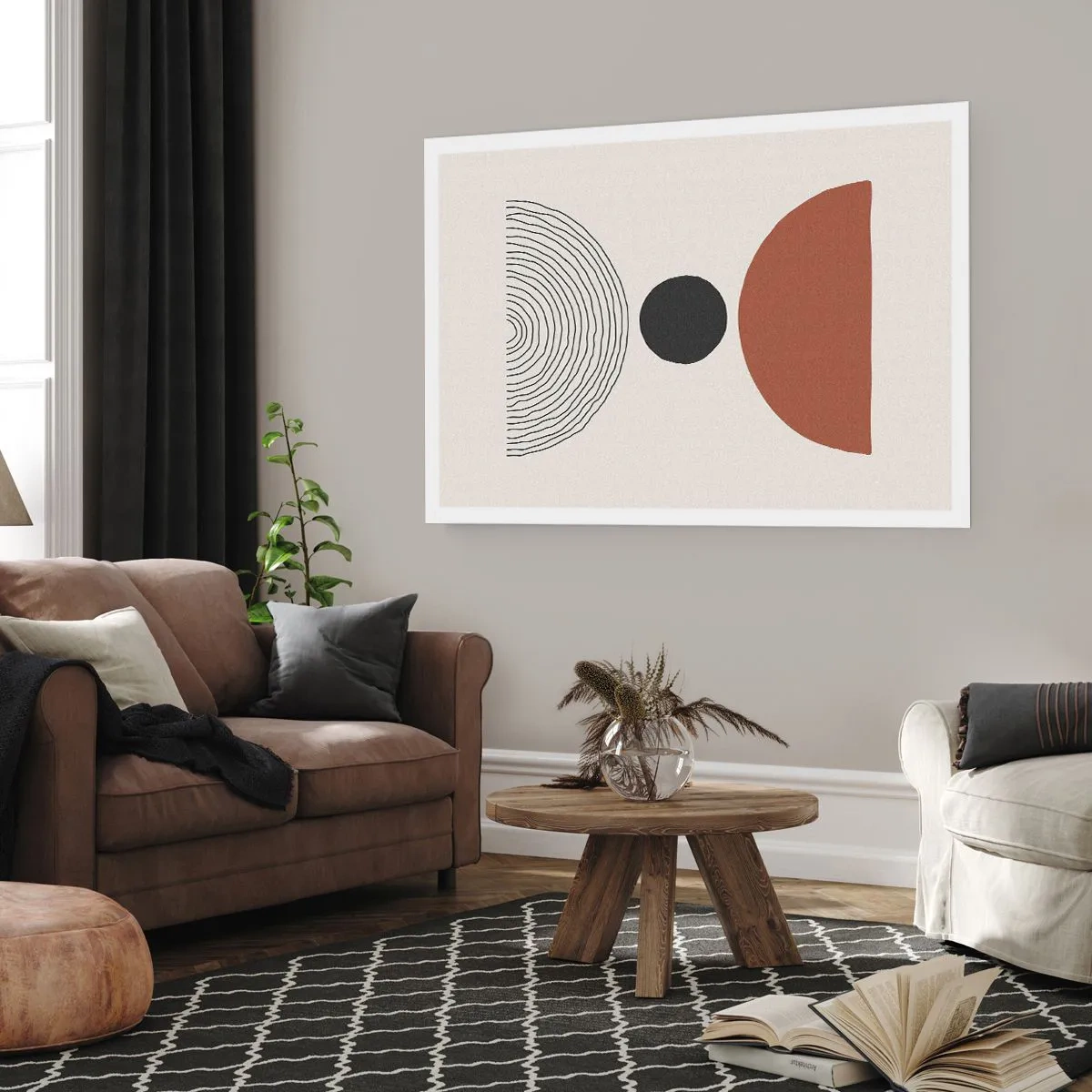 Affiche - Poster - Au centre de l'attention - 40x30 cm
