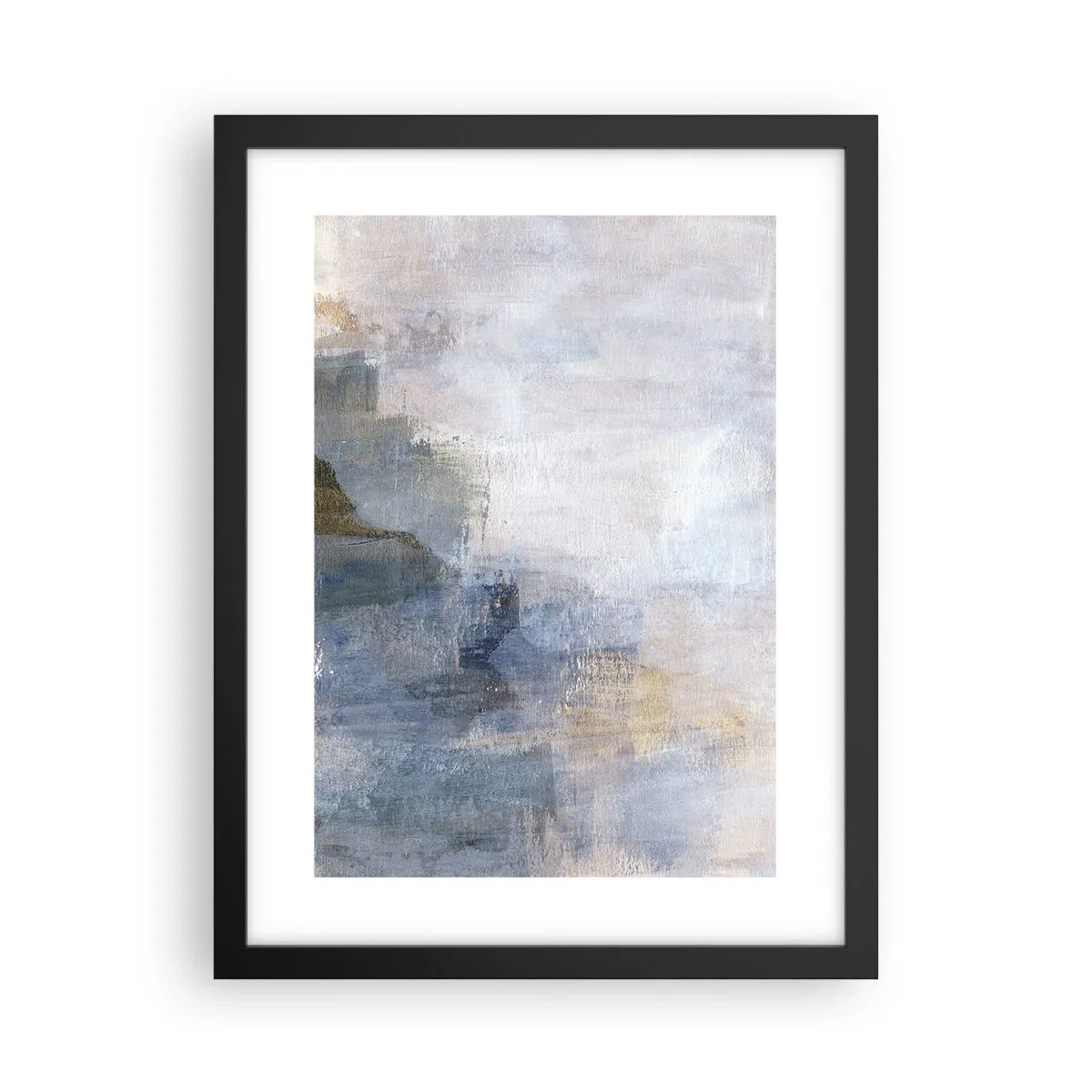 Affiche dans un cadre noir - Poster - Tonalités et accords de couleur - 30x40 cm