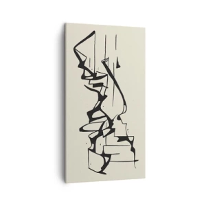 Impression sur toile - Image sur toile - Peut-être un paysage - 45x80 cm