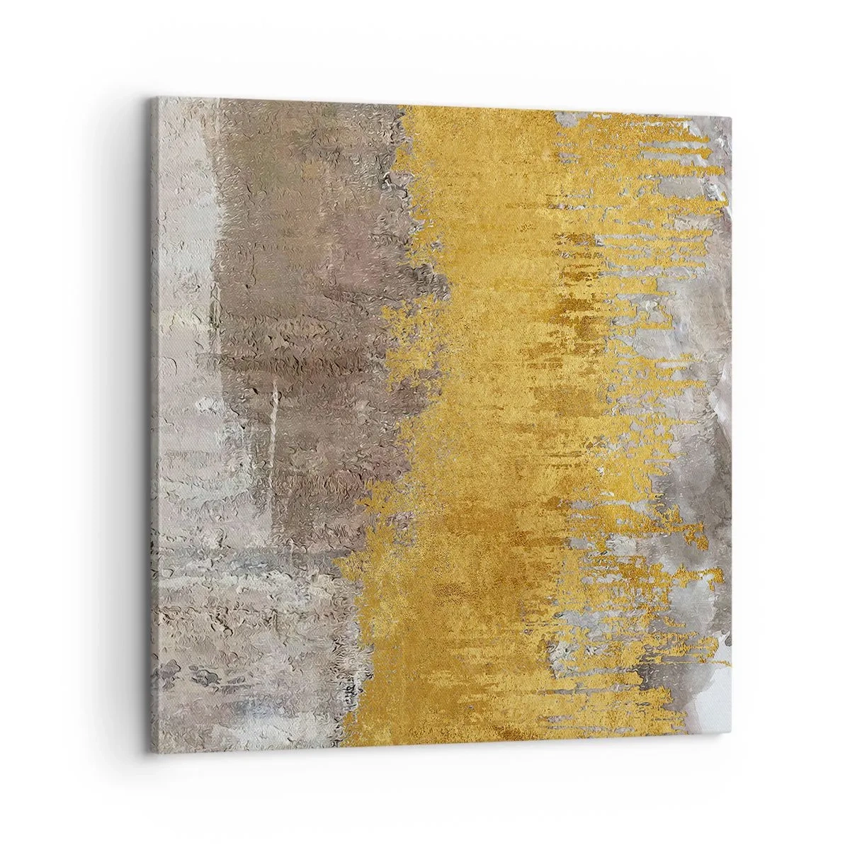 Impression sur toile - Image sur toile - Une explosion d'or - 60x60 cm