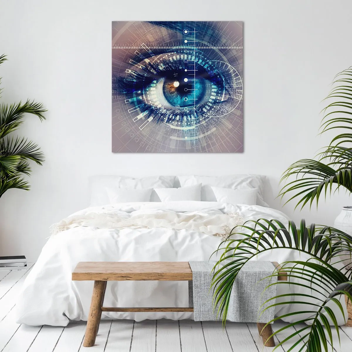 Impression sur toile - Image sur toile - Tu penses que tu me connais - 30x30 cm