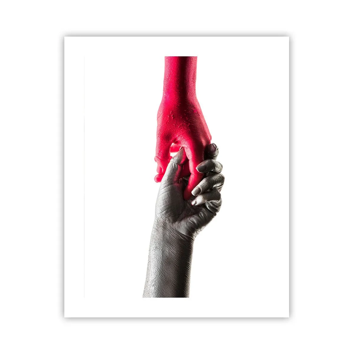 Affiche - Poster - Ensemble, bien que différents - 40x50 cm