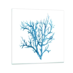 Impression sur verre - Image sur verre - Filigrane nautique - 60x60 cm