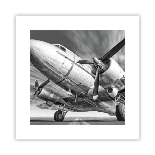 Affiche - Poster - Toujours prêt à voler - 30x30 cm