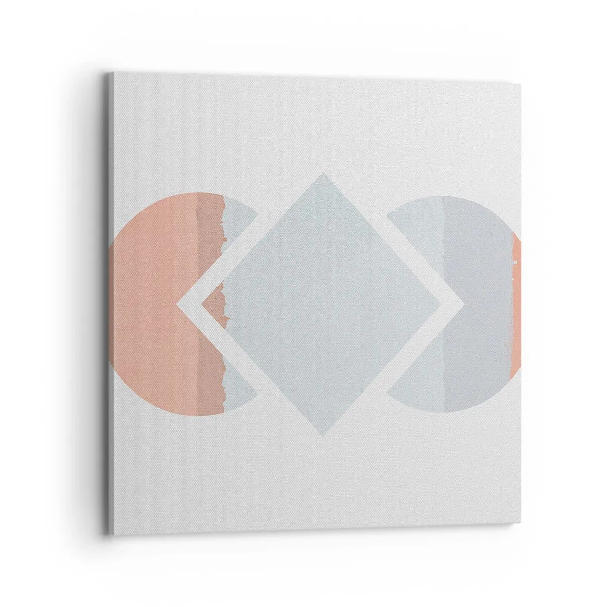 Impression sur toile - Image sur toile - La situation est clair - 70x70 cm