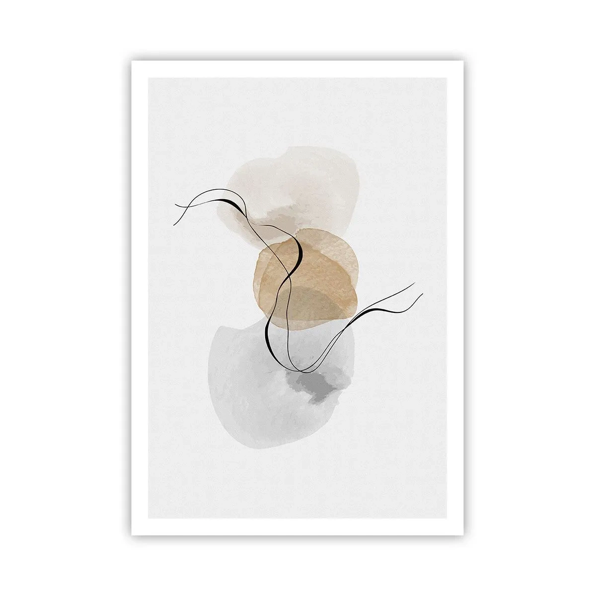 Affiche - Poster - Perles d'air - 70x100 cm